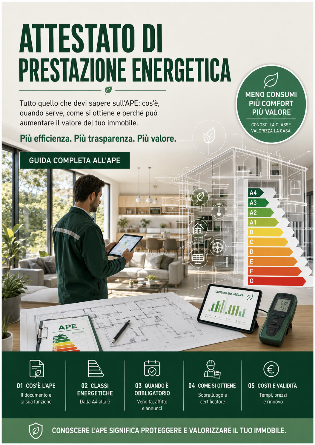 Attestato di Prestazione Energetica (APE)